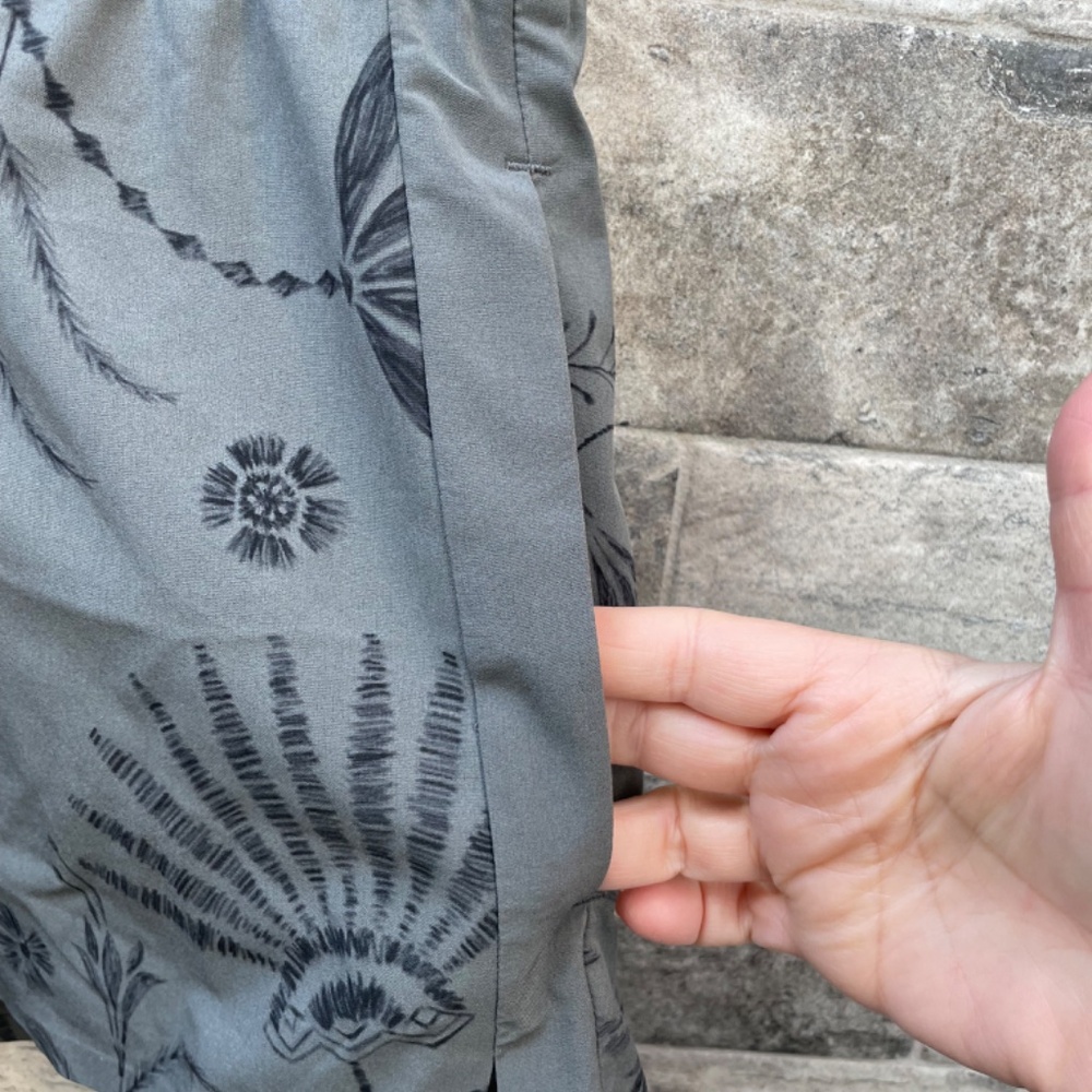 ❤️ ATHLETA PALM TREES DRAWSTRING SHORTS SIZE 2 - Picture 4 of 5